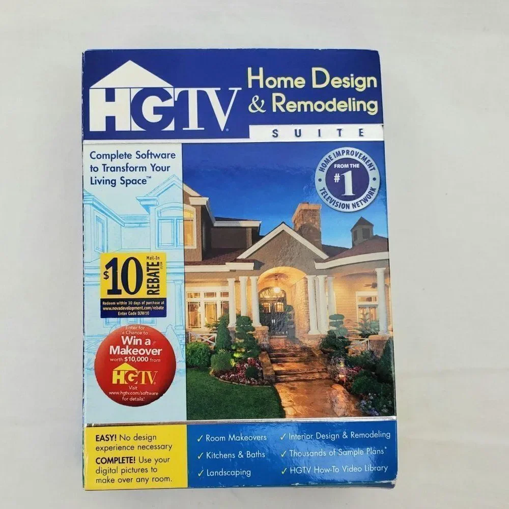 HGTV Home and Remodeling Suite CD-ROM PC